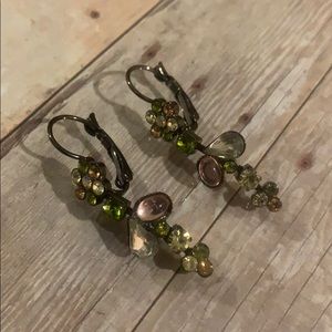Stone earrings